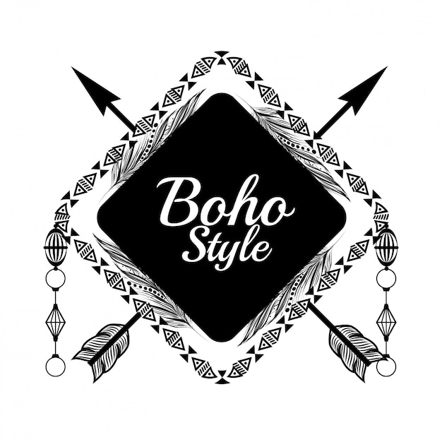 Boho-stil design