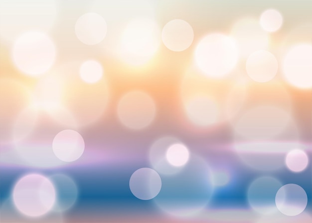 Bokeh-Effekt-Hintergrund mit weicher Farbverlaufsfarbe