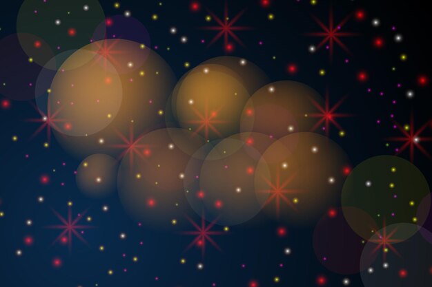 Bokeh Heller heller Hintergrund Vektorgrafik mit hellem Hintergrund Banner mit hellem Hintergrund