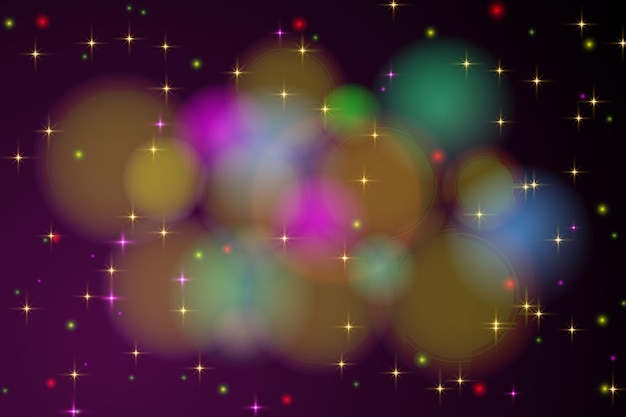 Bokeh Heller heller Hintergrund Vektorgrafik mit hellem Hintergrund Banner mit hellem Hintergrund