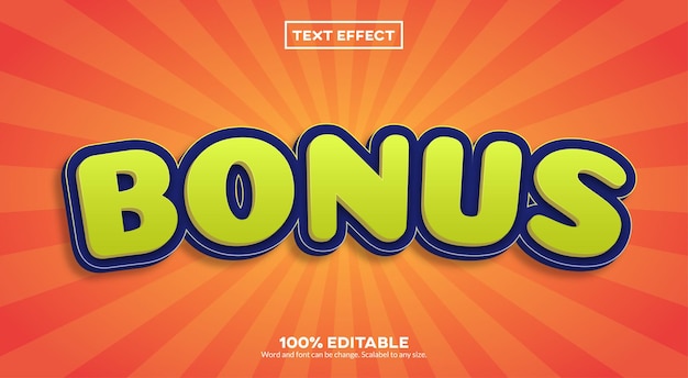 Bonus-texteffekt