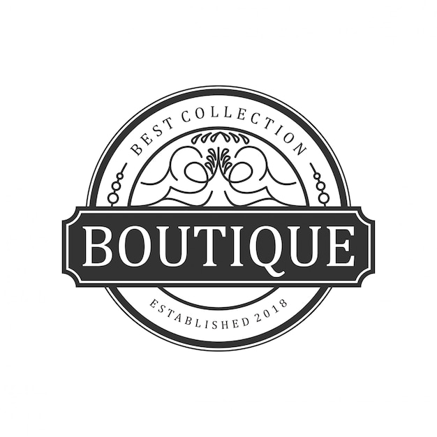 Boutique logo vintage