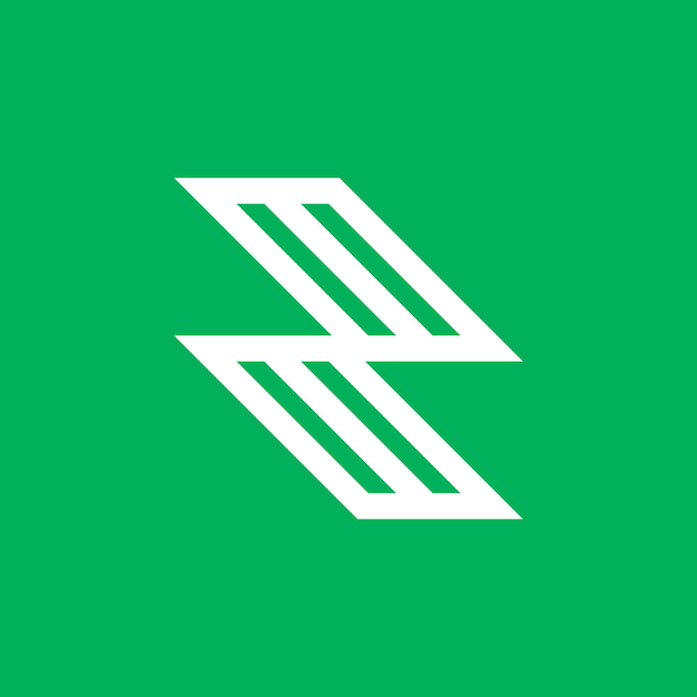 Box-Speed-Logo mit einem Leerzeichen in der Mitte, grüner Hintergrund.