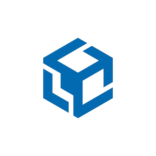 Box-Würfel-Pfeil-Vektor-Logo-Design