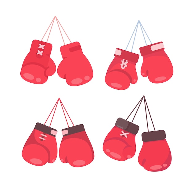Boxhandschuhe Kampfsportwettbewerb