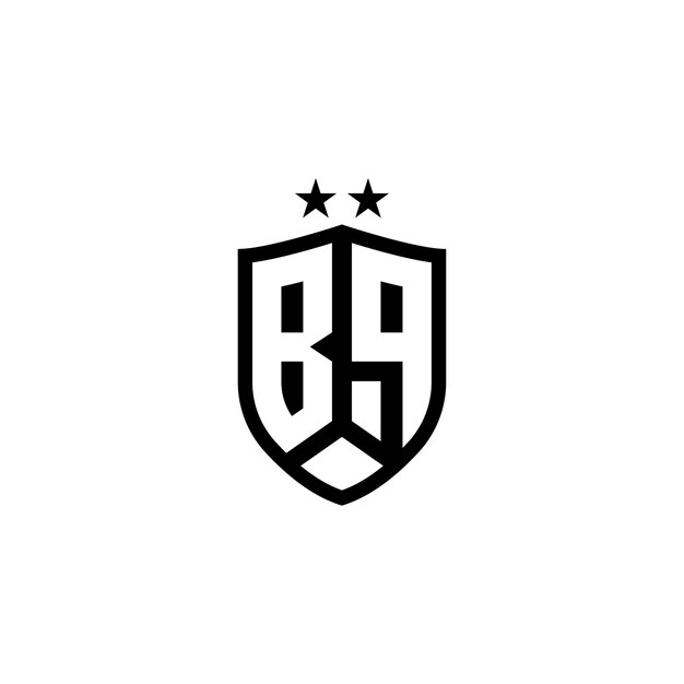 BQ-Monogramm-Logo-Design, Buchstabe, Text, Name, Symbol, monochromes Logo, Alphabet-Zeichen, einfaches Logo