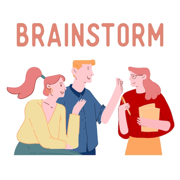 Brainstorming- und Suchlösungskonzept