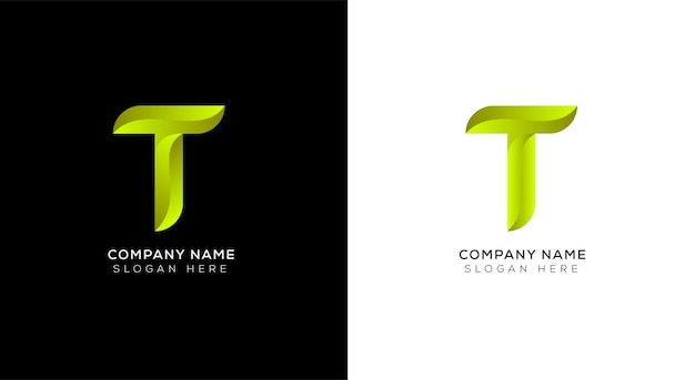 Branding-identitäts-corporate-vektor-logo-design-vorlage mit schwarzem und weißem hintergrund