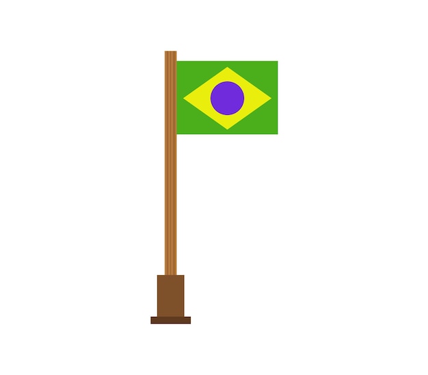 Brasilien-Flagge