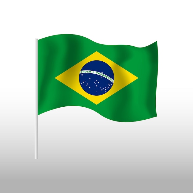 Brasilien-Flagge