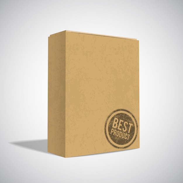 braune Box Mock-up
