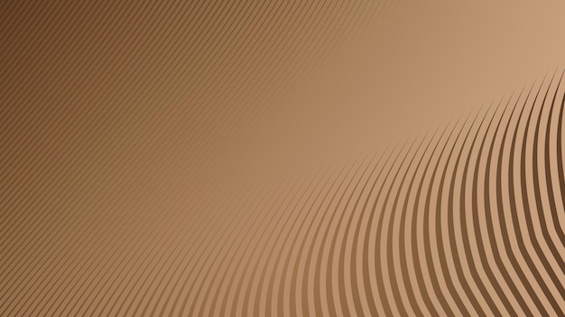 Brauner Gradient mit Streifenlinie abstrakter Hintergrund