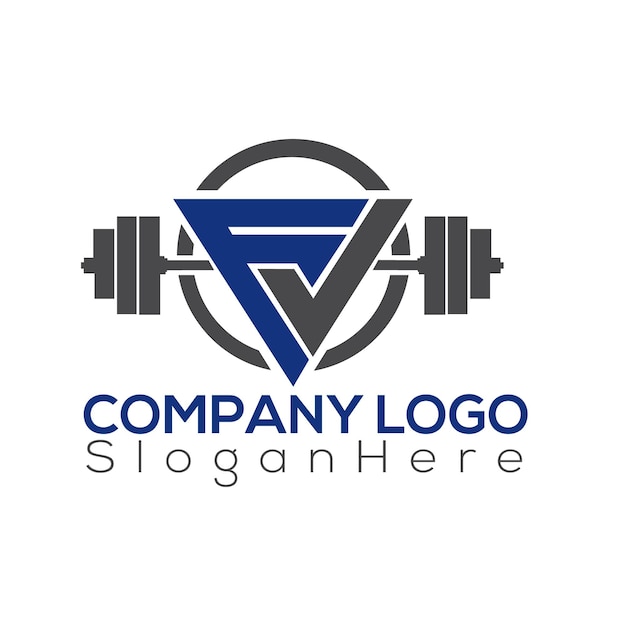 Vektor brief-fitness-logo-design