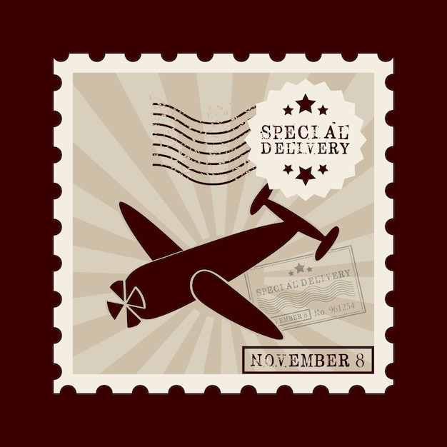 Briefmarke Design