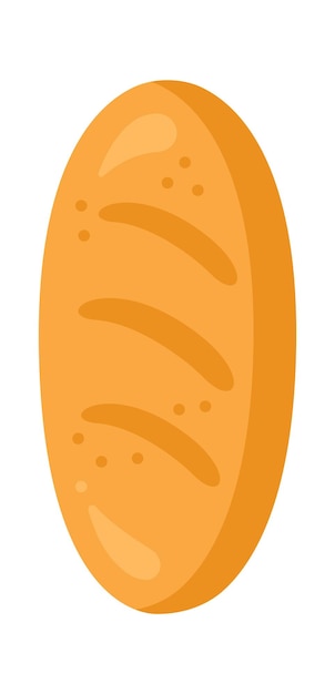 Brot-Bäckerei-Symbol Vektor-Illustration