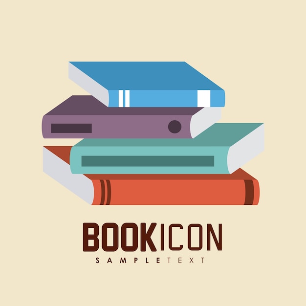 Buch-Icon-Design