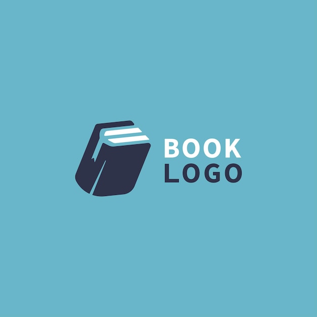 Vektor buch-icon-logo-design