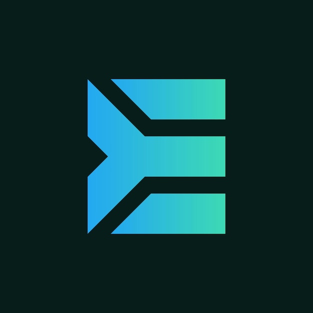 Buchstabe E-Logo-Symbol-Designelement-Vorlage, Vektorillustration