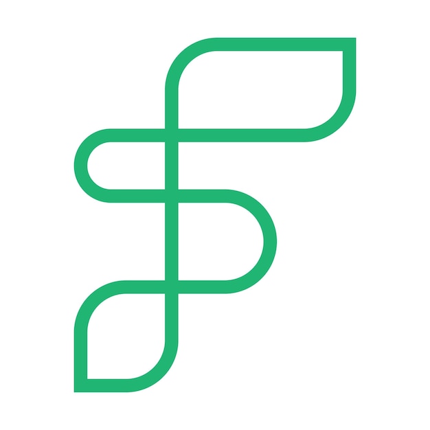 Vektor buchstabe f-logo-icon-design