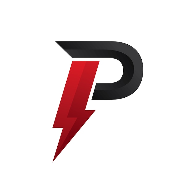 Buchstabe P Logo Power