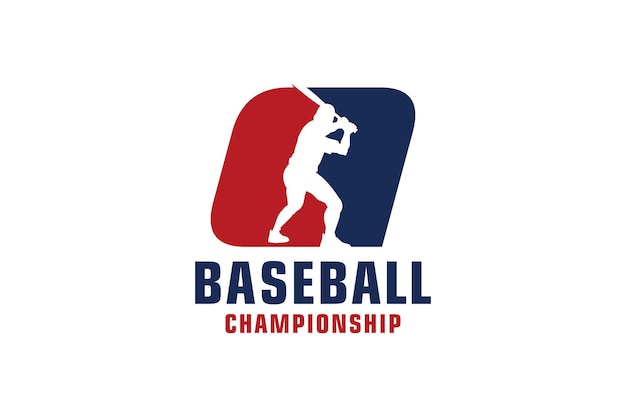Buchstabe Q mit Baseball-Logo-Design Vektor-Design-Vorlagenelemente für Sportteams