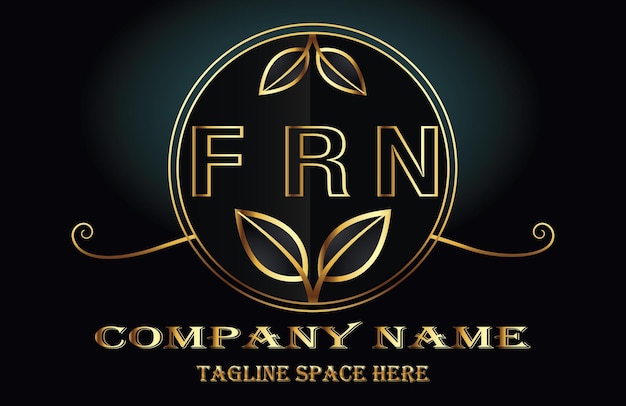 Buchstaben-Logo von FRN