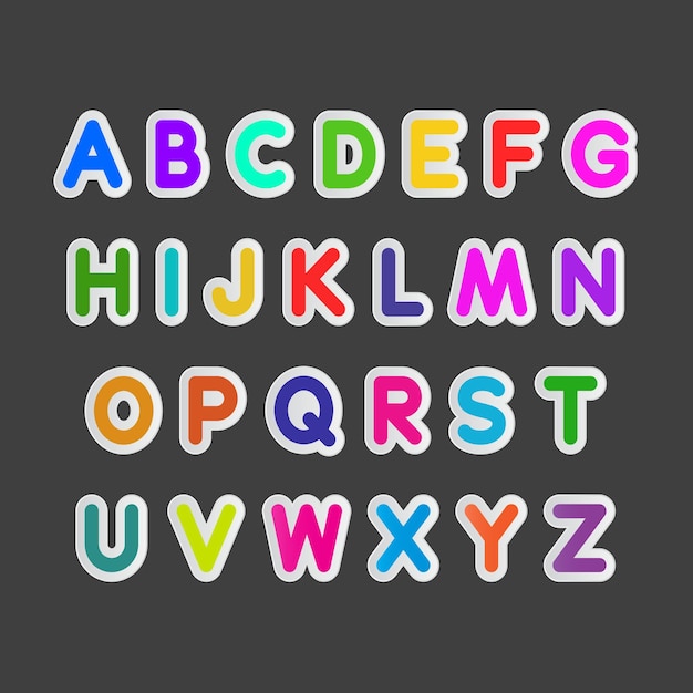 Buchstaben von A bis Z