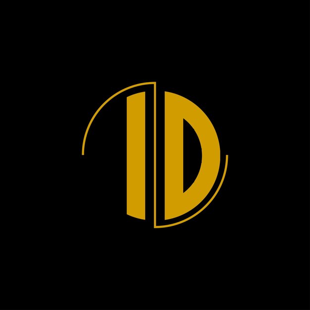 Buchstabenkreis-logo-design 'id'