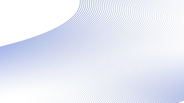 Bue wellenförmige Kurvenlinie abstrakter Hintergrund