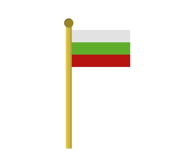 Bulgarische flagge