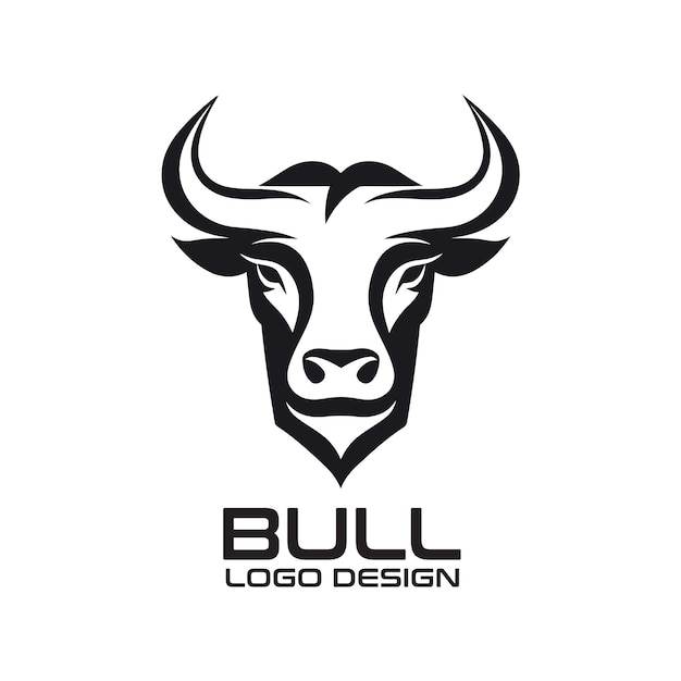 Bull-Vektor-Logo-Design