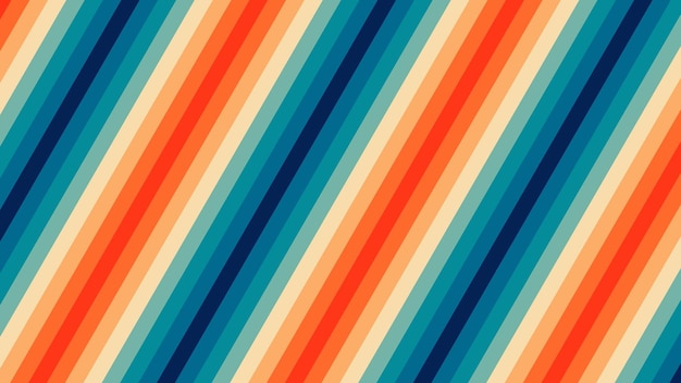 Vektor bunte diagonal gestreifte linien textur op-art-stil