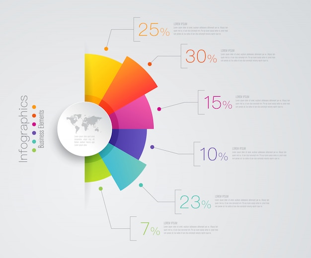 Bunte diagrammelemente