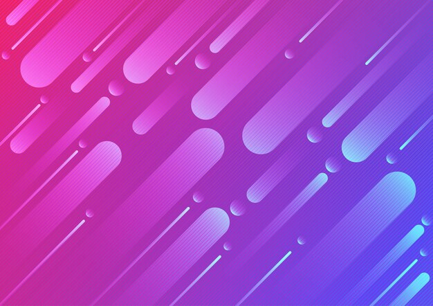 Bunte Farbe geometrisch und Linie abstraktes Hintergrunddesign. Vektor-Illustration