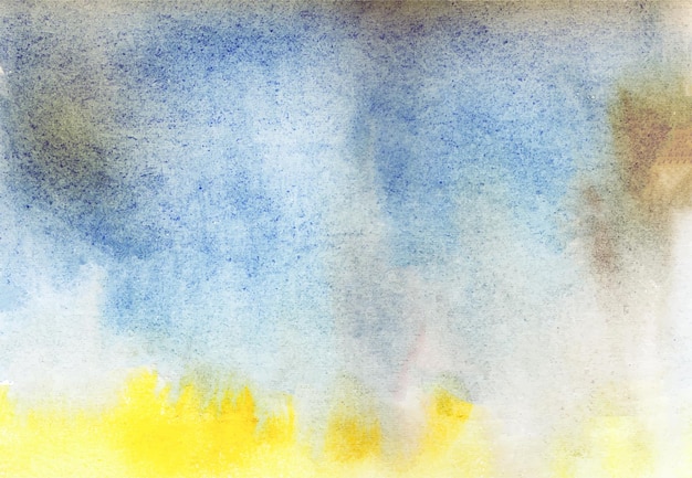 Bunte handgemalte abstrakte aquarell-grunge-effekt-hintergrund