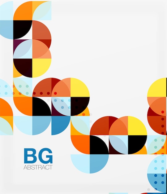 Bunte Kreiselemente. Vektorvorlagenhintergrund für Workflow-Layout-Diagramm-Nummernoptionen oder Webdesign