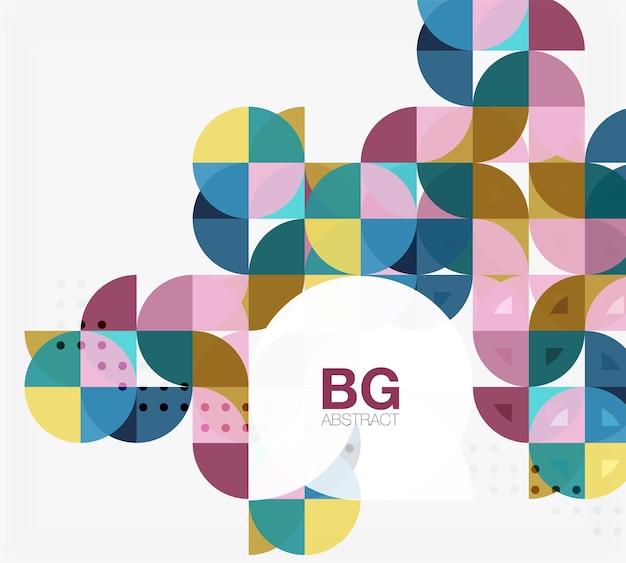 Bunte Kreiselemente. Vektorvorlagenhintergrund für Workflow-Layout-Diagramm-Nummernoptionen oder Webdesign