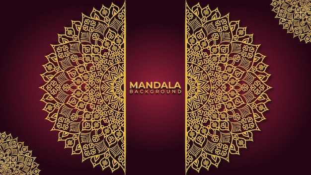 Bunte mandala hintergrund