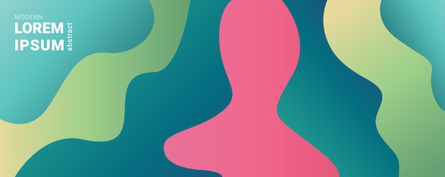 Bunter abstrakter Hintergrund Vektorillustrationsgrafik.