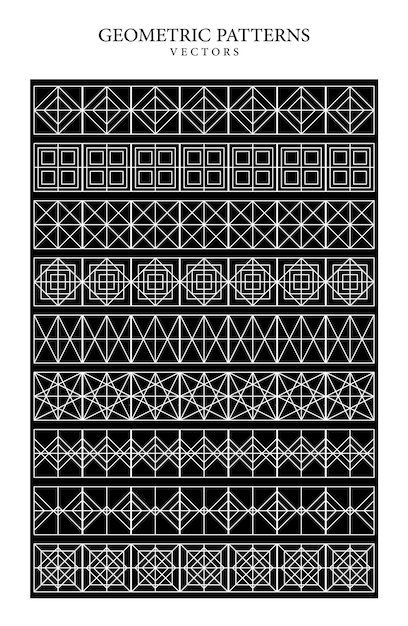 Bunter geometrischer nahtloser musterdesignvektor