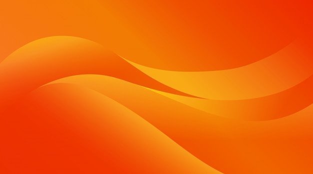 Bunter gewellter Luxuxhintergrund Orange