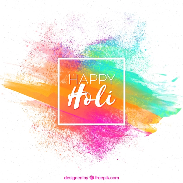 Bunter Hintergrund glückliches Holi