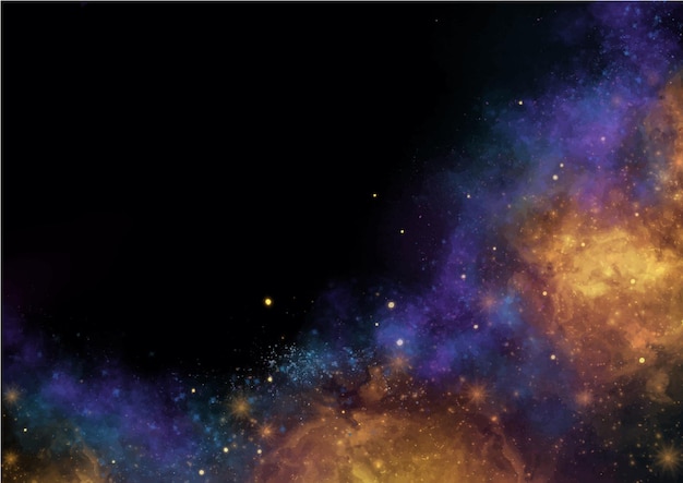 Bunter Raumhintergrund mit Sternen Strukturierter Hintergrund des abstrakten Universums