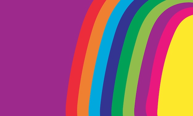 bunter Regenbogen abstrakter Hintergrund Template-Design