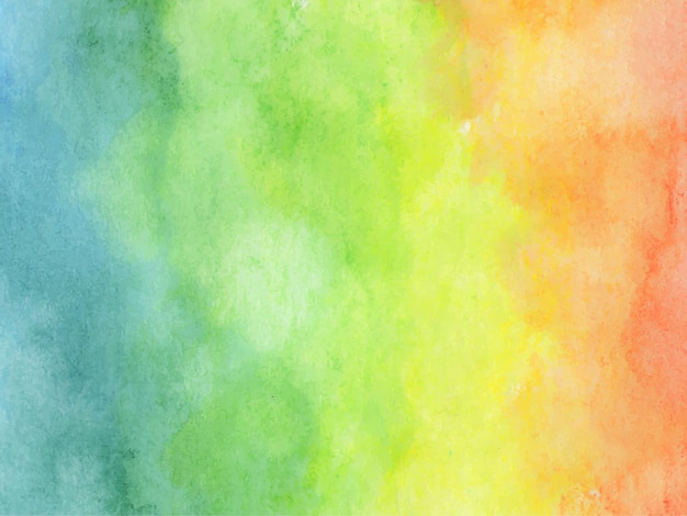 Vektor bunter regenbogenaquarellhintergrund - abstrakte beschaffenheit.