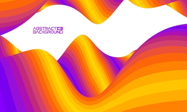 Bunter Wellenhintergrund Digitale Farbgrafiken für Texturen Abstrakte bunte Regenbogenwellen abstrakt