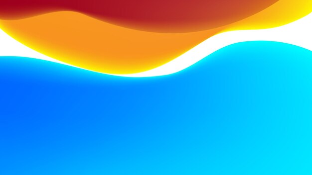 Buntes Hintergrundbild, das sich überlappt