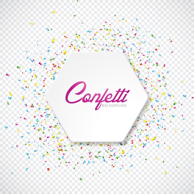 Buntes Konfetti