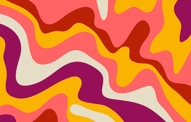 Buntes starkes Hintergrunddesignkonzept