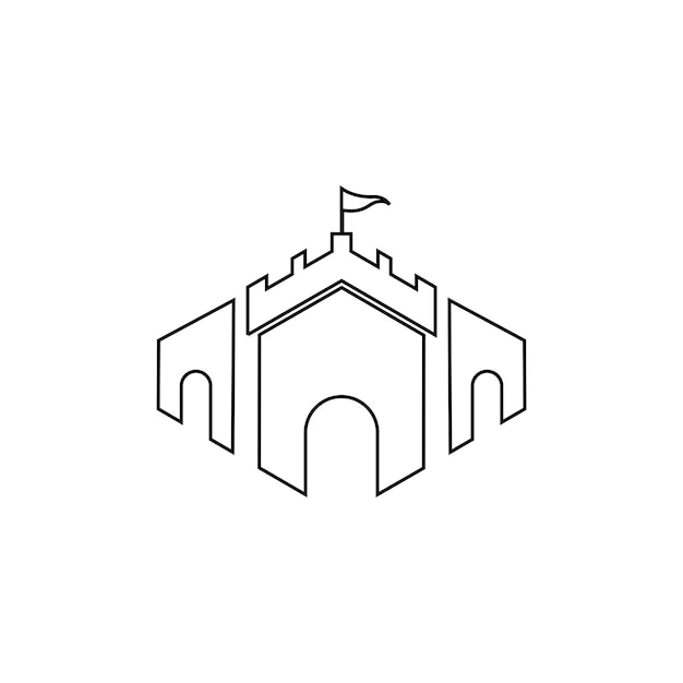 Vektor burg-vektor-illustration-symbol template-design